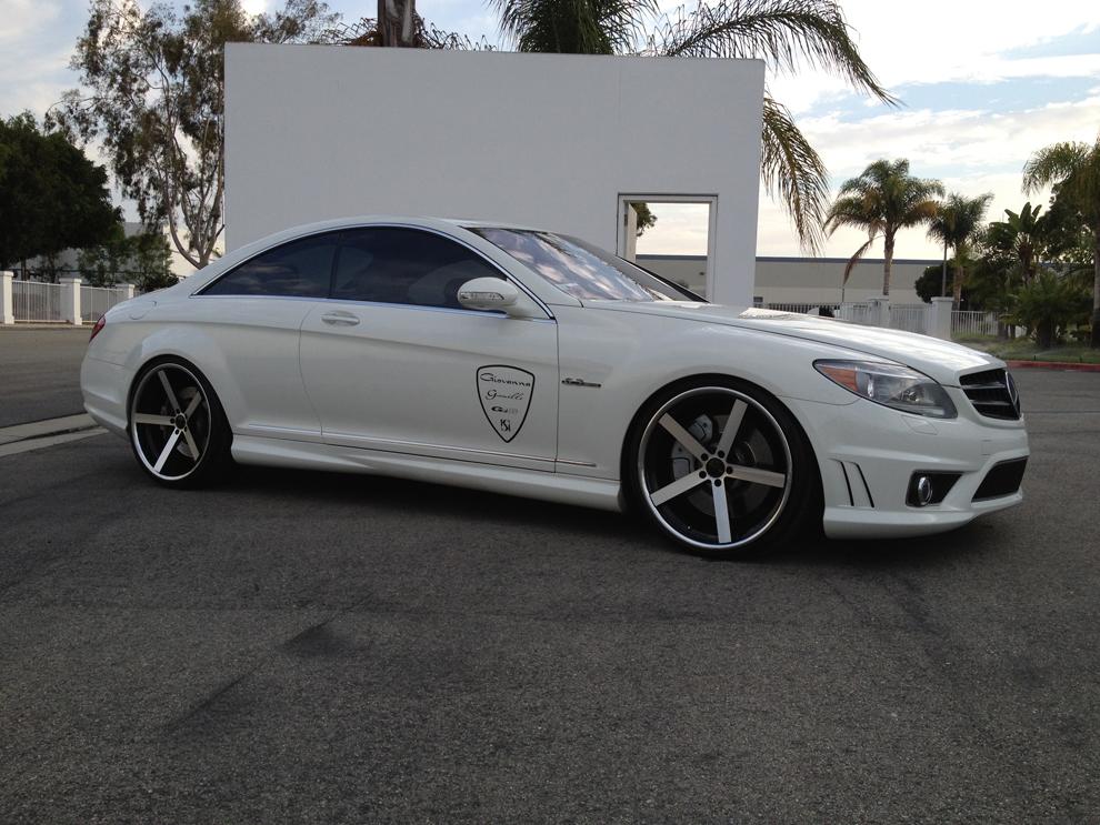 Giovanna Mecca Machined Black on Mercedes-Benz CL 